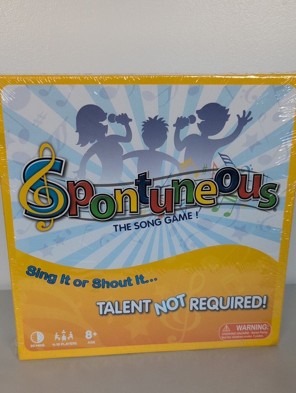 Spontuneous New in Box Song Game